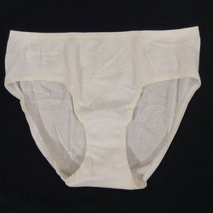 Vintage Victoria's Secret HipHugger Panties Cotton Cream Size S NWT